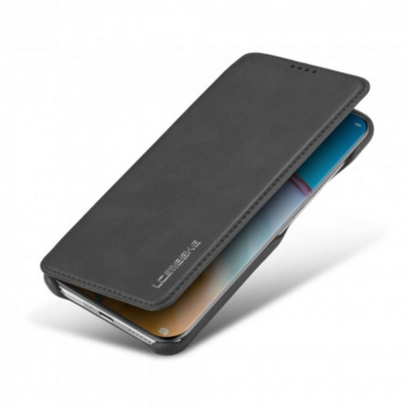 Folio Cover Huawei P40 Pro Custodia in pelle Lc.imeeke Effetto Pelle