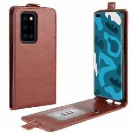 Folio Cover Huawei P40 Pro Custodia in pelle Pieghevole