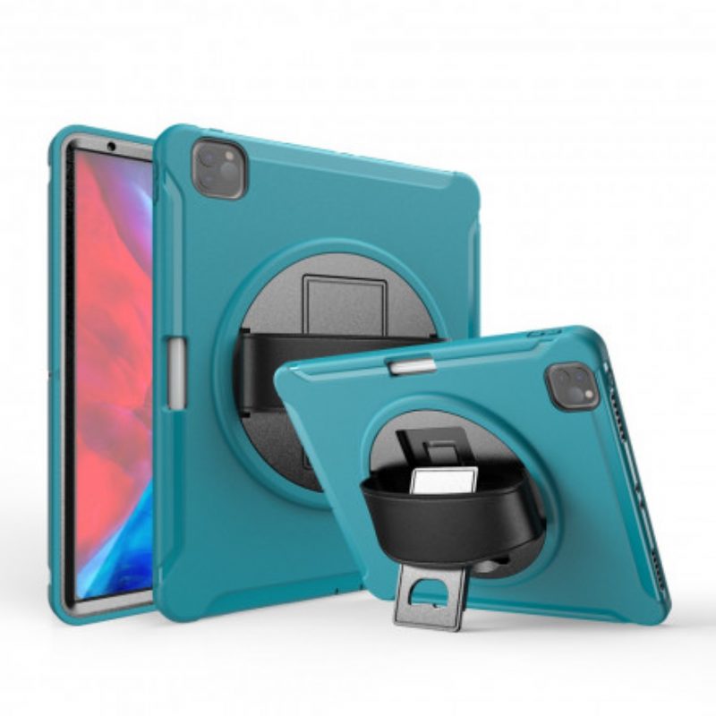 Cover iPad Pro 12.9" (2021) Cinghia Di Supporto E Supporto Per Stilo