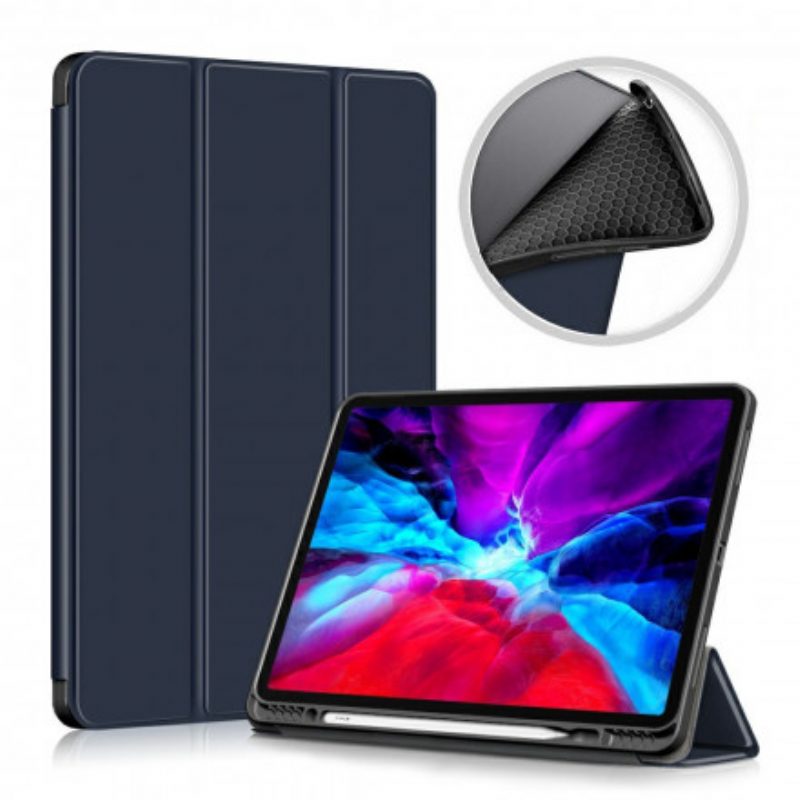 Custodia iPad Pro 12.9" (2021) Porta Stilo A Tre Ante