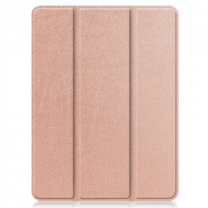 Custodia iPad Pro 12.9" (2021) Portapenne Classico Ripiegabile In Tre