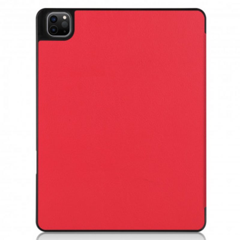 Custodia iPad Pro 12.9" (2021) Portapenne Classico Ripiegabile In Tre