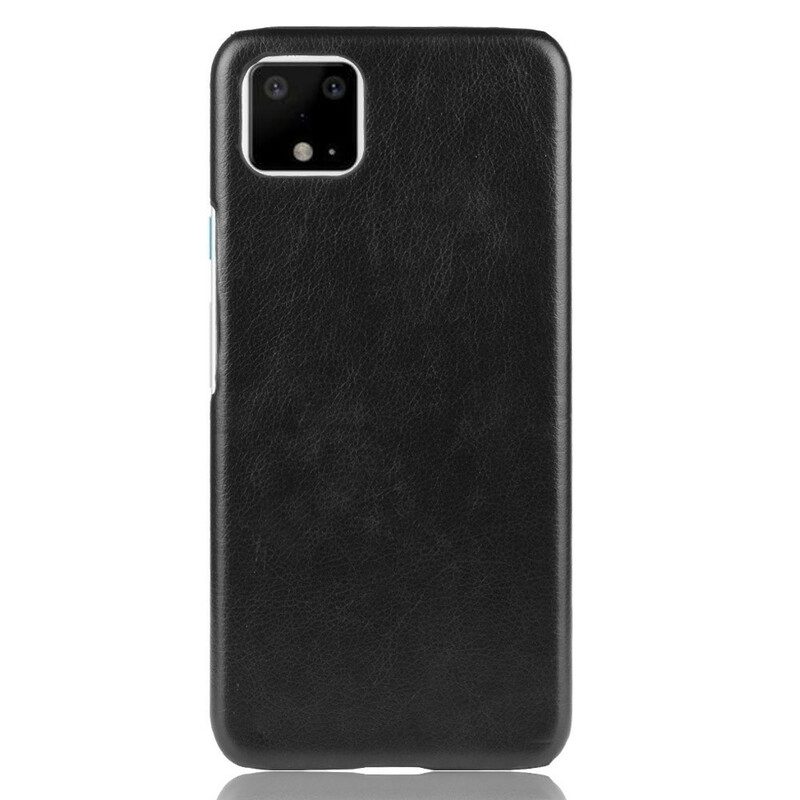 Cover Google Pixel 4 Effetto Pelle Litchi