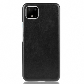 Cover Google Pixel 4 Effetto Pelle Litchi