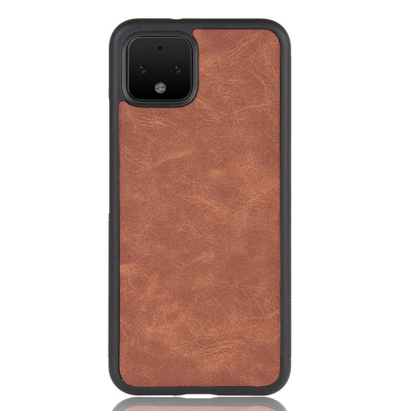 Cover Google Pixel 4 Effetto Pelle Effetto Vintage