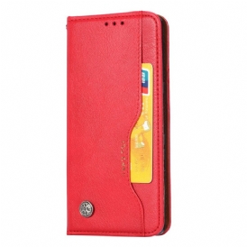 Folio Cover Google Pixel 4 Custodia in pelle Portacarte In Ecopelle