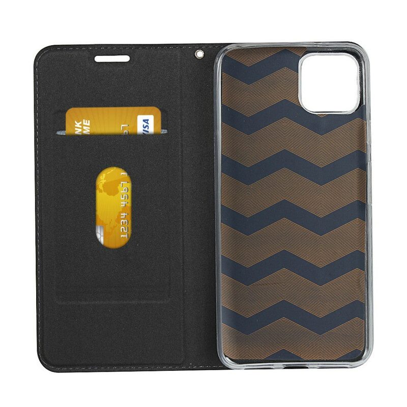 Folio Cover Google Pixel 4 Custodia in pelle Stile In Morbida Pelle Con Cinturino
