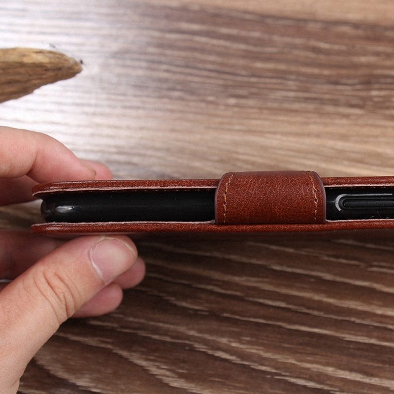 Custodia A Portafoglio Xiaomi Redmi A1 Ecopelle Retrò