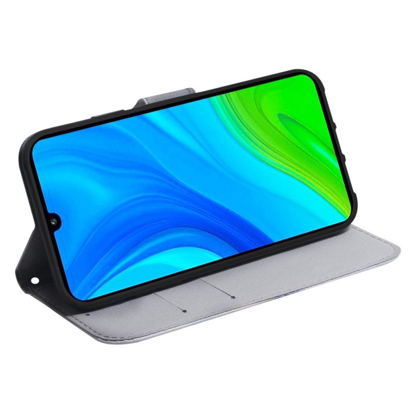 Custodia in pelle Xiaomi Redmi A1 Dipinto Di Gufi