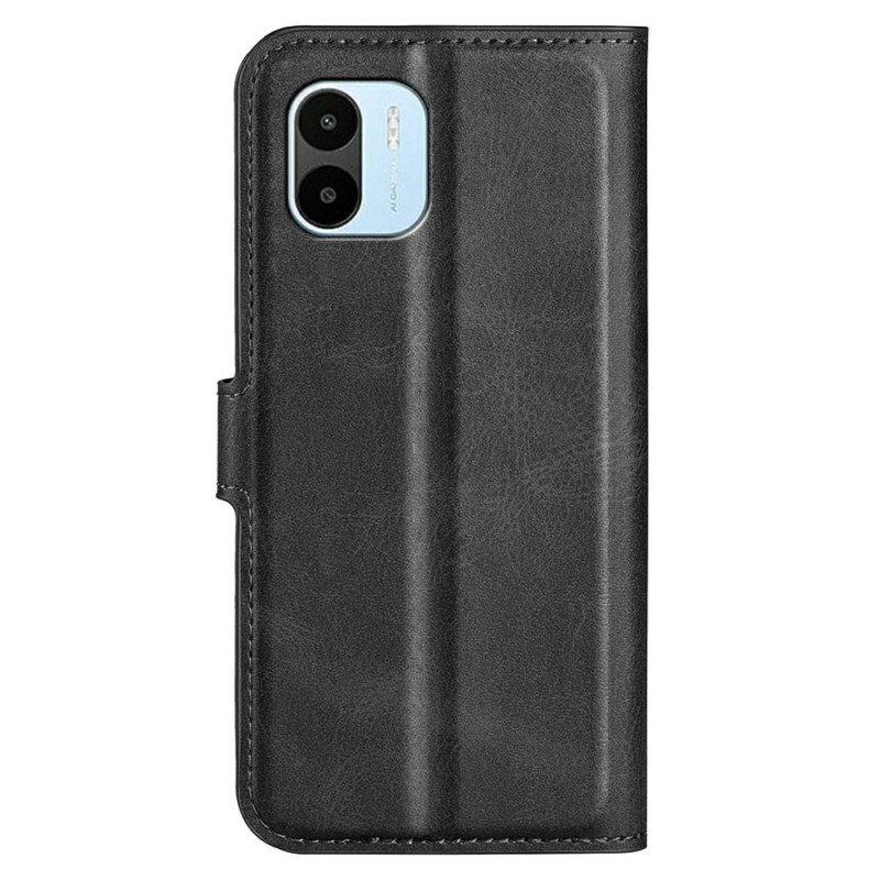 Custodia in pelle Xiaomi Redmi A1 Effetto Pelle Estremamente Sottile