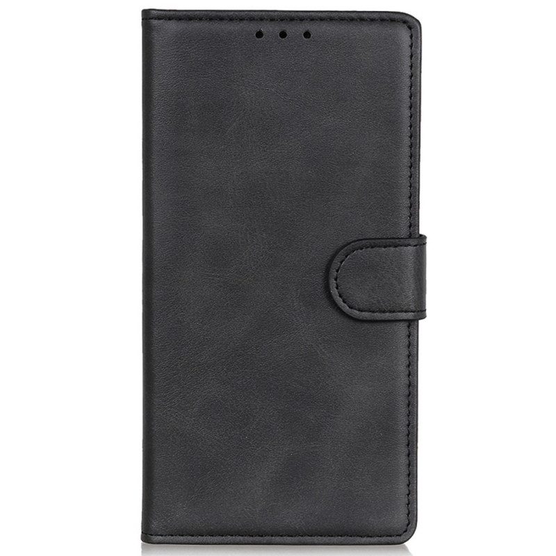 Custodia in pelle Xiaomi Redmi A1 Effetto Pelle Retrò Opaca