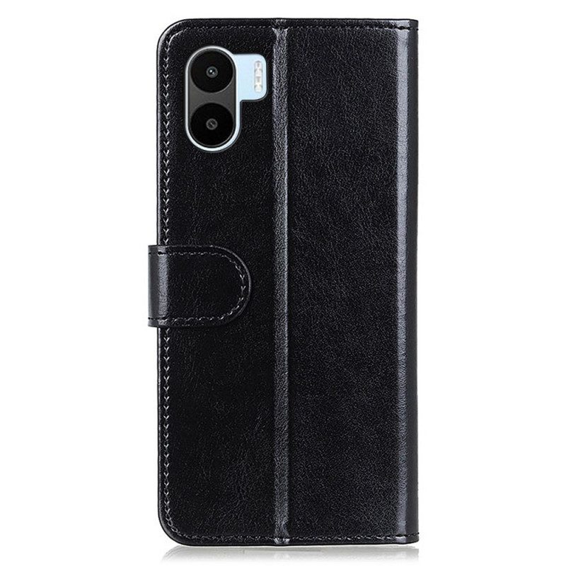 Custodia in pelle Xiaomi Redmi A1 Finezza Ghiacciata