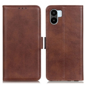 Custodia in pelle Xiaomi Redmi A1 Folio Cover Doppia Patta Classica