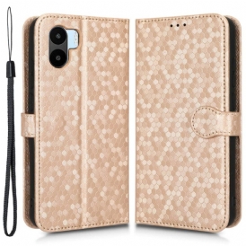 Custodia in pelle Xiaomi Redmi A1 Modello 3d Strappy
