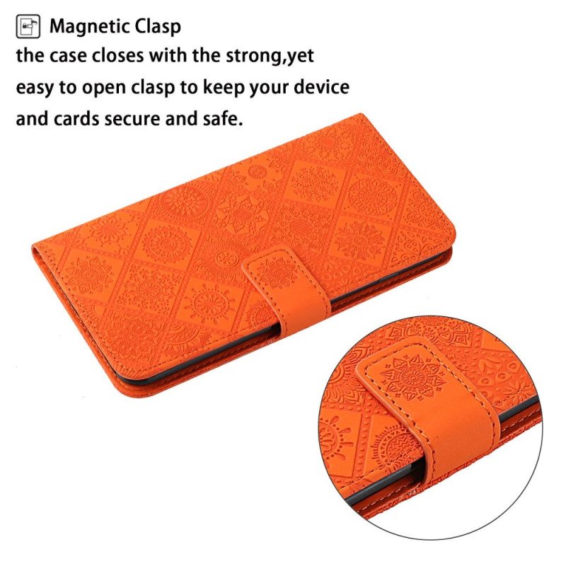 Custodia in pelle Xiaomi Redmi A1 Modello Di Arazzo