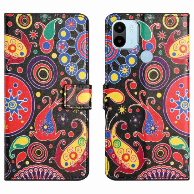 Custodia in pelle Xiaomi Redmi A1 Modello Galassia