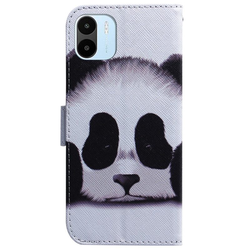 Custodia in pelle Xiaomi Redmi A1 Panda