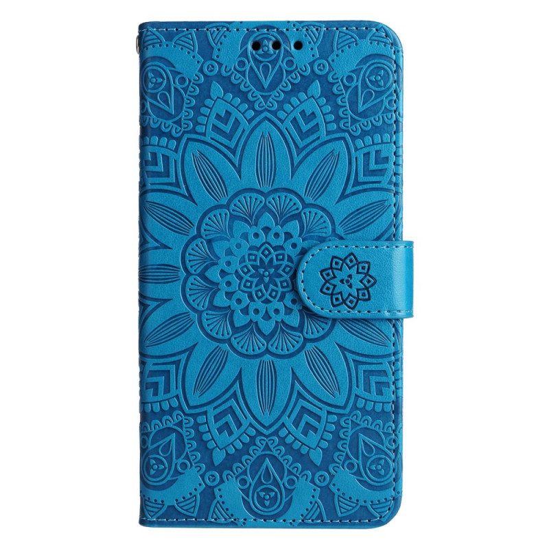 Custodia in pelle Xiaomi Redmi A1 Reticolo Della Mandala