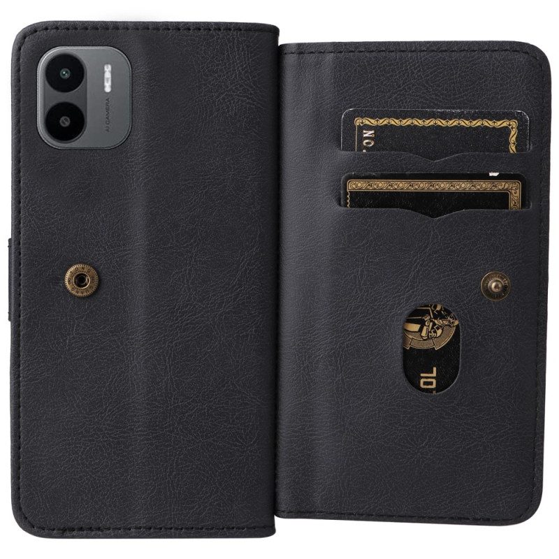 Folio Cover Xiaomi Redmi A1 10 Titolari Di Carte