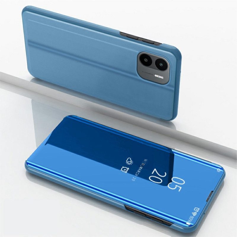Folio Cover Xiaomi Redmi A1 Custodia in pelle Specchio
