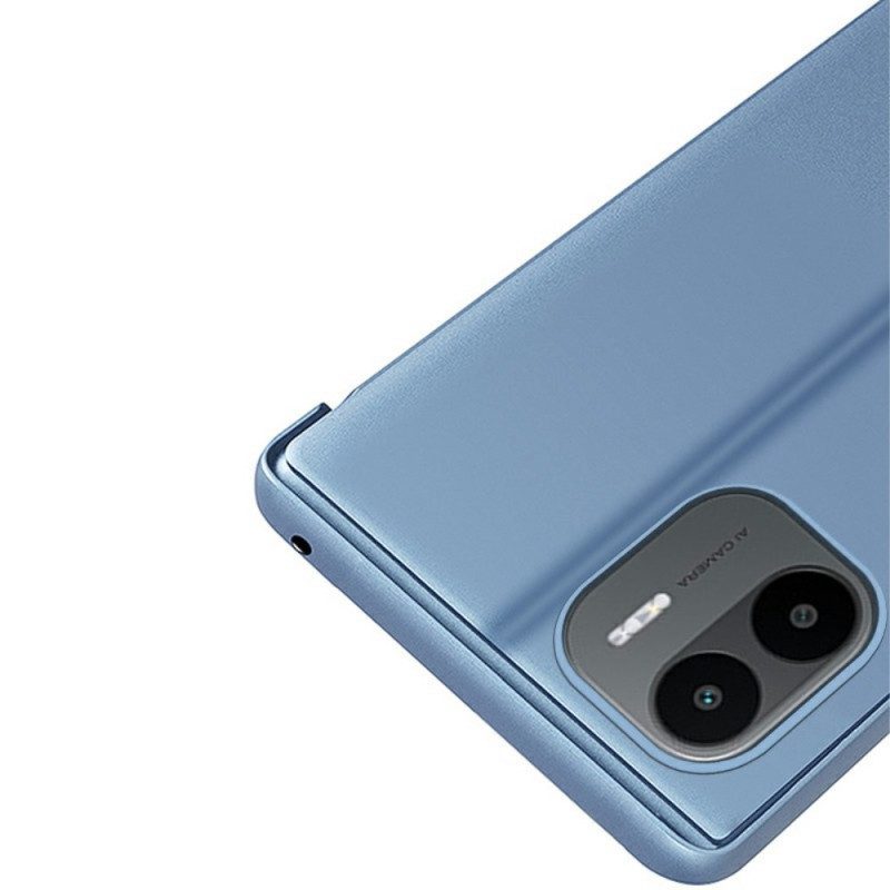 Folio Cover Xiaomi Redmi A1 Custodia in pelle Specchio