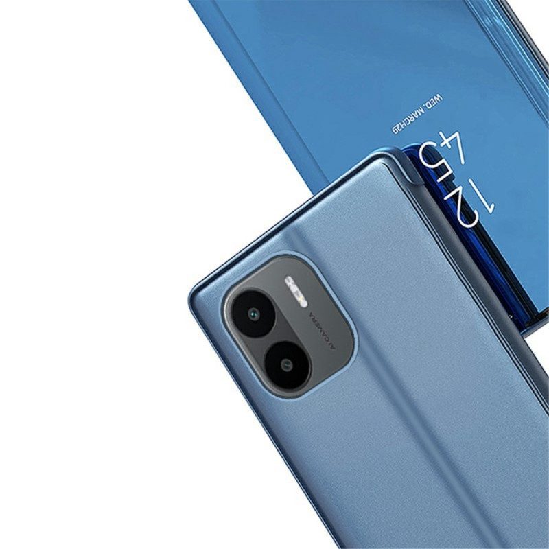 Folio Cover Xiaomi Redmi A1 Custodia in pelle Specchio