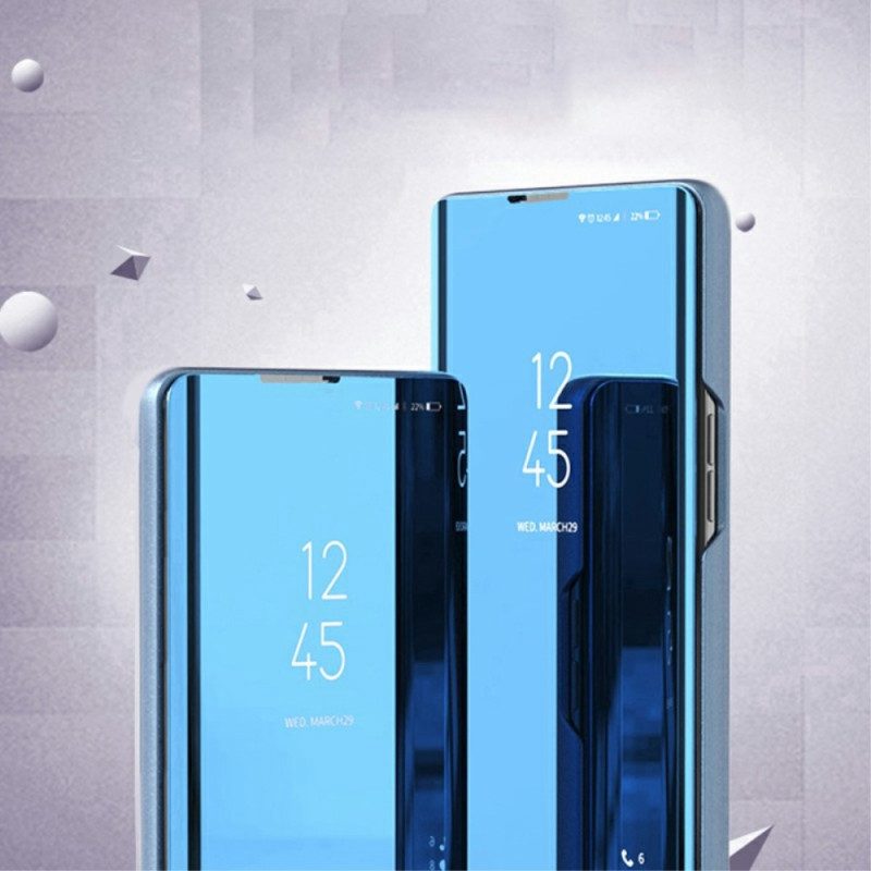 Folio Cover Xiaomi Redmi A1 Custodia in pelle Specchio
