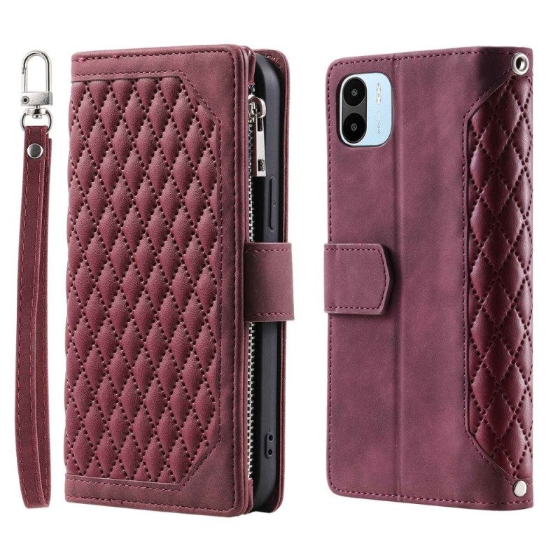 Folio Cover Xiaomi Redmi A1 Stile Trapuntato