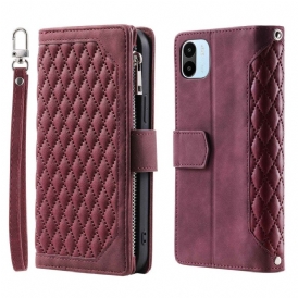 Folio Cover Xiaomi Redmi A1 Stile Trapuntato