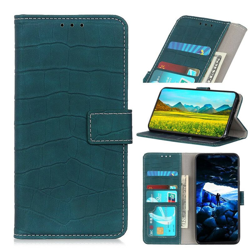 Custodia in pelle Asus Zenfone 8 Potere Del Coccodrillo