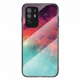 Cover Oppo A94 5G Vetro Temperato Di Colori Premium