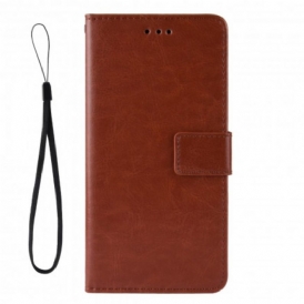Custodia in pelle Oppo A94 5G Ecopelle Appariscente