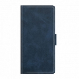 Custodia in pelle Oppo A94 5G Folio Cover Doppio Lembo