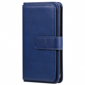 Custodia in pelle Oppo A94 5G Portacarte In Ecopelle