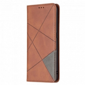 Folio Cover Oppo A94 5G Custodia in pelle Stile D'artista