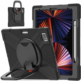 Cover iPad Pro 12.9" (2022) Anello-supporto Rotante Ultra Resistente