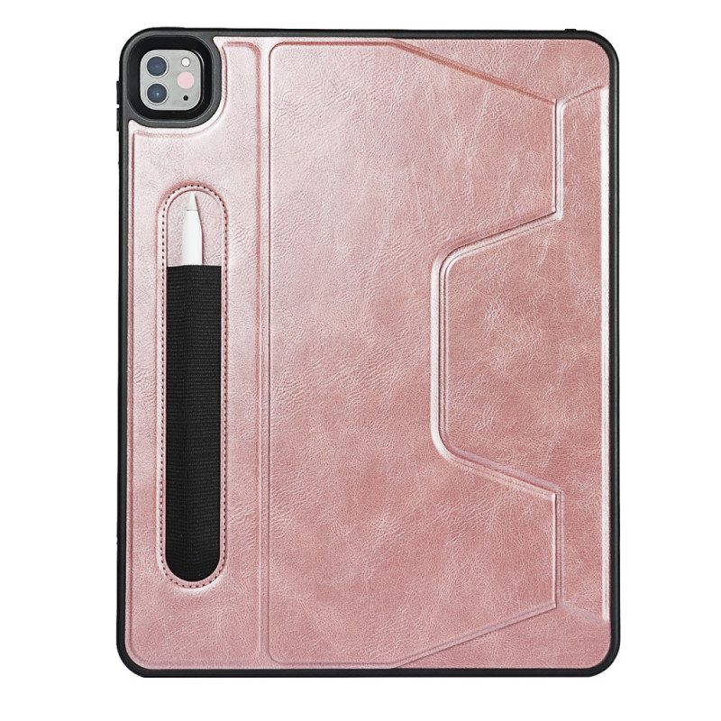 Cover iPad Pro 12.9" (2022) Supporto Vivavoce In Similpelle