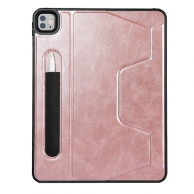Cover iPad Pro 12.9" (2022) Supporto Vivavoce In Similpelle
