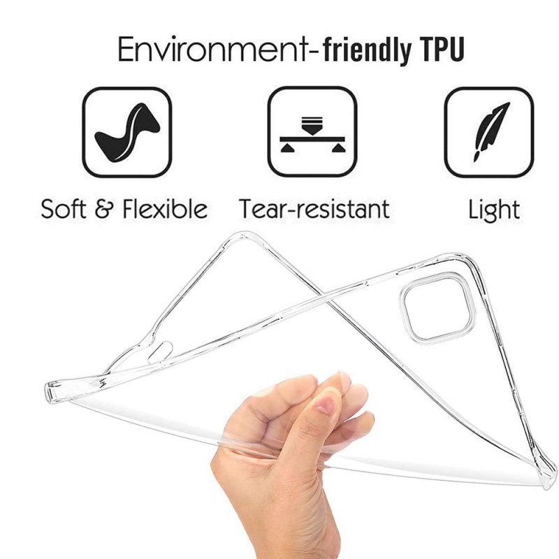 Cover iPad Pro 12.9" (2022) Trasparente Flessibile