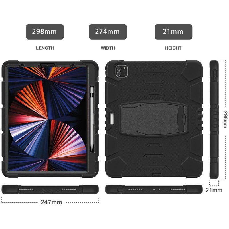 Cover iPad Pro 12.9" (2022) Tripla Protezione Con Supporto