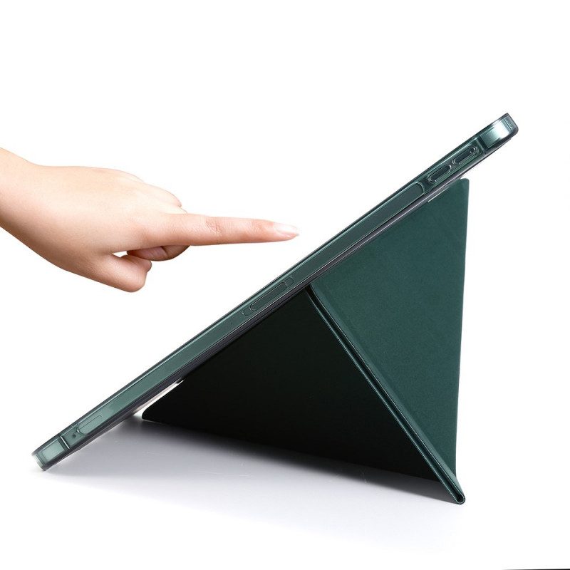 Custodia iPad Pro 12.9" (2022) Copertina Pieghevole Effetto Pelle