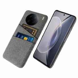 Cover Vivo X90 Pro Panno Porta Carte