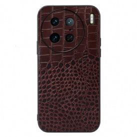 Cover Vivo X90 Pro Vera Pelle Di Coccodrillo
