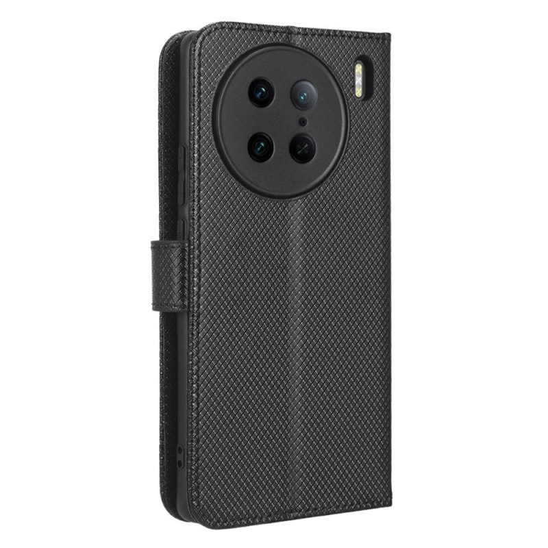 Custodia in pelle Vivo X90 Pro Selezione Cinturino