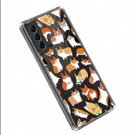 Cover Samsung Galaxy S23 Plus 5G Cani Multipli Senza Soluzione Di Continuità
