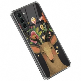 Cover Samsung Galaxy S23 Plus 5G Cervi Tribali Senza Cuciture