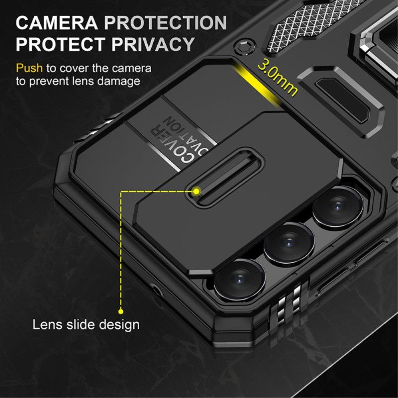 Cover Samsung Galaxy S23 Plus 5G Copertura E Supporto Per Fotocamera
