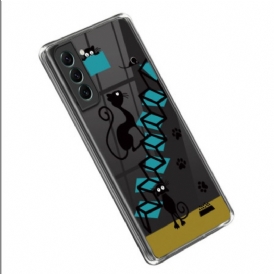Cover Samsung Galaxy S23 Plus 5G Gatti Divertenti