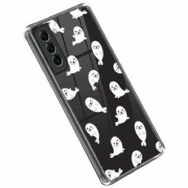 Cover Samsung Galaxy S23 Plus 5G Lupi Di Mare Trasparenti