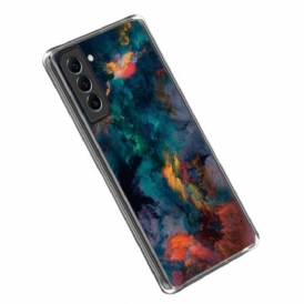 Cover Samsung Galaxy S23 Plus 5G Nuvole Colorate